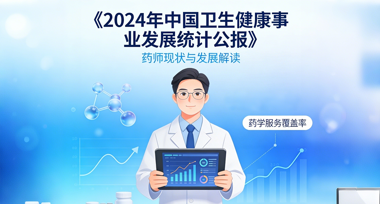 数据透视：从2024卫生健康统计公报，看药师行业现状与发展